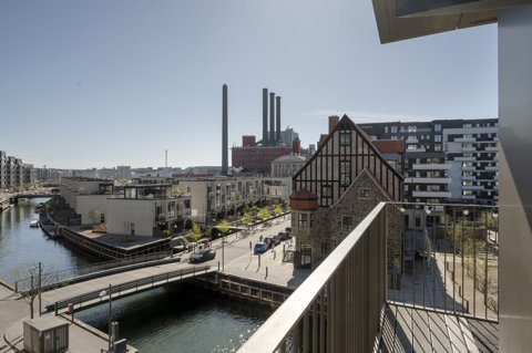Ørige med udsigt til himmel og vand